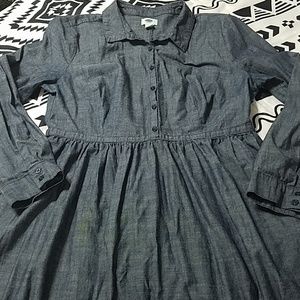 Chambray denim large dress